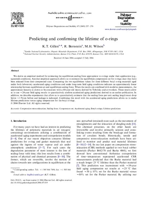 Predicting and confirming the lifetime of o